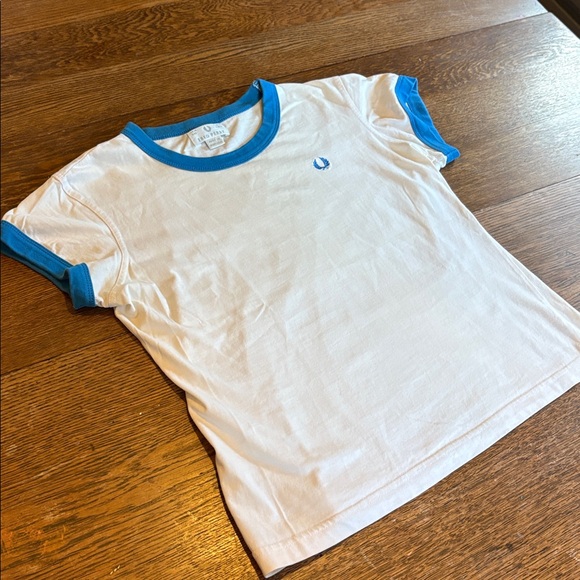 Fred Perry Women’s Ringer Tee size 10 - Picture 4 of 6